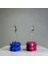 Fuşya Lacivert Bubble Splash 2'li Not Tutucu Set 1