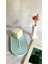 Dekoratif Geometrik Çizgili Beton Tabak Beton Takı Tabağı Mum Tabağı Organizer 3