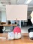 Tatlı Pembe Kawaii Yumaklı Kedi Fotoğraf Not Tutacak Ofis Masası Not Tutacağı 4