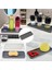 Siyah Silikon Yağdanlık Yağlık Standı Altlık Çok Amaçlı Organizer Sabunluk Altlığı 23X10 cm 3