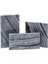 Dekoratif Sunumluk Antrasit Doğal Mermer Taş - 12 x 23 cm 3