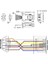 10 Adet Db9 - RJ45 Modüler Adaptör, Db9 - RJ45 Dişi Jak Adaptörü (Yurt Dışından) 3