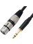 Pinli Mikrofon Kablosu 6.35MM Jack Xlr Dişi Mikrofon Ses Kablosu (Yurt Dışından) 2