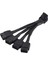 4X8PIN Pcı-E'den 16PIN'E (12+4) Pcı-E 5.0 Konnektörü P8X4'TEN 16PIN-B'YE (Yurt Dışından) 1