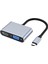 USB C - HDMI VGA Adaptörü Video Projektörler Dönüştürücüler Macbook Pro Için (Yurt Dışından) 1