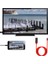 Type-C - HDMI Uyumlu Usb3.1 4K Hdtv Kablosu 2m-Kırmızı (Yurt Dışından) 1