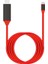 Type-C - HDMI Uyumlu Usb3.1 4K Hdtv Kablosu 2m-Kırmızı (Yurt Dışından) 4