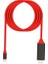 Type-C - HDMI Uyumlu Usb3.1 4K Hdtv Kablosu 2m-Kırmızı (Yurt Dışından) 5
