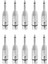 10 Adet 3pin Xlr Dişi - 6.35MM Erkek Mono Fiş Kablo Adaptörü (Yurt Dışından) 1