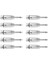 10 Adet 3pin Xlr Dişi - 6.35MM Erkek Mono Fiş Kablo Adaptörü (Yurt Dışından) 3