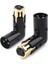 Adet 3pin Xlr Açı Adaptörü Erkekten Dişiye Dik Açı Xlr Adaptörü (Yurt Dışından) 2