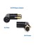 Adet 3pin Xlr Açı Adaptörü Erkekten Dişiye Dik Açı Xlr Adaptörü (Yurt Dışından) 3
