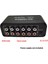 1-In-5-Out Hifi Stereo Rca Ses Ayırıcı/seçici Ton Kutusu Abd Fişi (Yurt Dışından) 2