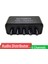 1-In-5-Out Hifi Stereo Rca Ses Ayırıcı/seçici Ton Kutusu Abd Fişi (Yurt Dışından) 5