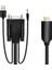 1.8m VGA - HDMI Kablosu VGA2HDMI Ses Video Adaptörü Hdtv Pc Için (Yurt Dışından) 2