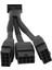 3X8PIN Pcı-E - 16PIN(12+4) Pcı-E 5.0 Konnektörü P8X3 - 16PIN-B (Yurt Dışından) 3