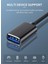 2'si 1 Arada USB 3.0 Otg Adaptör Kablosu Type-C Micro-Usb'den USB 3.0'a-Siyah (Yurt Dışından) 3