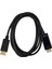 MacBook Air Dell Monitör Için 1,8 M 6 Ft Display Port Dp - HDMI Kablosu (Yurt Dışından) 1
