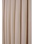 Ekru Düz Ada Fon Perde V-12489 Tek Kanat 1x3 Sık Pile 3
