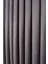 Gri Düz Ada Fon Perde V-12488 Tek Kanat 1x3 Sık Pile 3