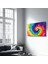 Abstract Colorful Pattern Dekorasyon Cam Duvar Tablosu 4