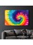 Abstract Colorful Pattern Dekorasyon Cam Duvar Tablosu 5