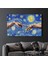 Abstract Van Gogh Dekorasyon Cam Duvar Tablosu 5