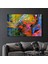 Abstract Colors Dekorasyon Cam Duvar Tablosu 5