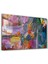 Oil Paint Abstract Dekorasyon Cam Duvar Tablosu 1
