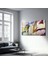 Abstract Oil Paint Patterns - Trio Dekorasyon Cam Duvar Tablosu 4