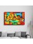 Abstract Musician Dekorasyon Cam Duvar Tablosu 3
