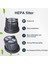 H14 / Pro Dual Islak ve Kuru Elektrikli Süpürge Yedek Parçaları Için Silindir Fırça Hepa Filtresi (Yurt Dışından) 5