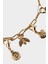 Kadın Gold Detaylı Değiştirilebilir Uçlu Charm Kolye E4475AXNS 5