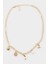 Kadın Gold Detaylı Charm Kolye E4472AXNS 1