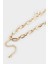 Kadın Gold Detaylı Charm Kolye E4469AXNS 3