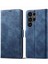 Samsung Galaxy S25 Ultra Kılıf 360 Tam Kaplar Deri Dokulu Kapaklı Cüzdan Standlı Kartvizitli Kopçalı Kapak Kartlıklı 1