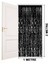 Nessiworld Siyah Renk Ekstra Metalize Parlak Saçaklı Arka Fon Perde 1 x 2 Metre 1