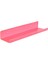 Transparan Neon Pembe Duvar Raf (50 cm x 10 cm ) 1
