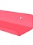 Transparan Neon Pembe Duvar Raf (50 cm x 10 cm ) 4