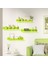 Transparan Neon Yeşil Duvar Raf (40 cm x 10 cm ) 1