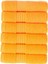 Tomurcuk %100 Pamuk 6'lı Mutfak Havlusu | 30X50 cm | Turuncu 1