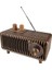 Retro Wood Grain Bluetooth Konuştuğu Radyo (Yurt Dışından) 1