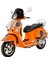 Vespa GTS-GTV Ön Taşıma Demiri (Katlanır) *Krom* (2006-2018) / PIAGGIO 5