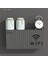 Siyah Pleksi Wifi Kutusu Duvar Asılabilir Sigorta ve Modem Saklama Kutusu 25X15X6 cm 4