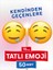 Canı Tatlı Çeken Emojili Tatlı Bayrak Kürdan 1