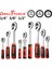 1-4 Düz 24T Stili Drillforce Tork Ratchet Anahtar Dişli Cr-V Çelik Otomatik Hızlı Çıkarma Profesyonel Uçlar El Aletleri (Yurt Dışından) 2