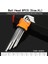 Torx Kafası 9pcs Xl Tarzı L Tipi Çift Uçlu Tornavida Iç Hex Anahtar Seti Allen Anahtar Hexagon Düz Topuz Torx Yıldız Başlı Anahtar Seti El Aletleri (Yurt Dışından) 2