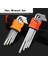 Torx Kafası 9pcs Xl Tarzı L Tipi Çift Uçlu Tornavida Iç Hex Anahtar Seti Allen Anahtar Hexagon Düz Topuz Torx Yıldız Başlı Anahtar Seti El Aletleri (Yurt Dışından) 3