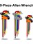 Katlanabilir 9pcs Tarzı Allen Anahtarı Seti Topu Uçlu Torx Yıldız Anahtarlar L-Tip Iç Hexagon Şişe Anahtarı Evrensel Çok Renkli Uzun Metrik Anahtar (Yurt Dışından) 2
