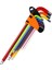 Katlanabilir 9pcs Tarzı Allen Anahtarı Seti Topu Uçlu Torx Yıldız Anahtarlar L-Tip Iç Hexagon Şişe Anahtarı Evrensel Çok Renkli Uzun Metrik Anahtar (Yurt Dışından) 5